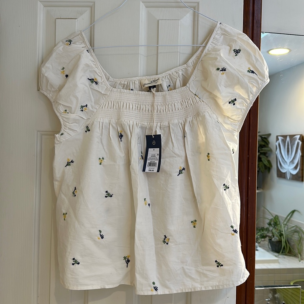 NWT baby doll embroidered frocked very cute